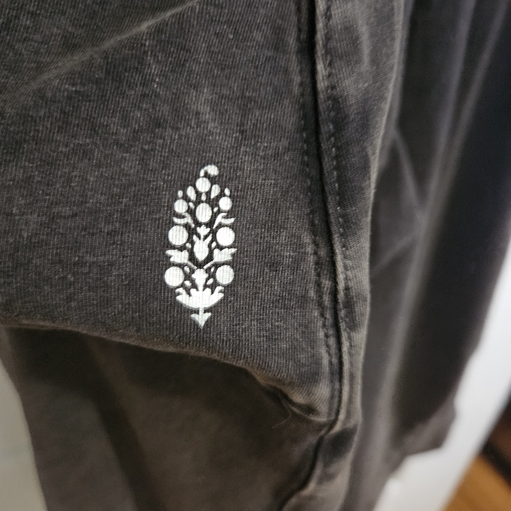 Free People Washed Black Hot Shot, Small.